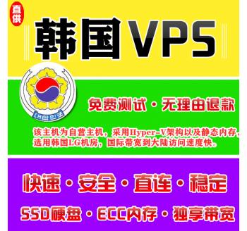 韩国VPS注册1024M推荐，seo整体优化